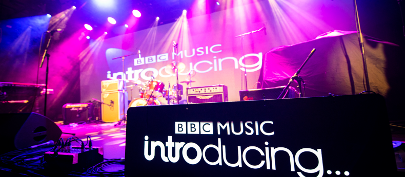 The Metronome stage set for BBC Music Introducing